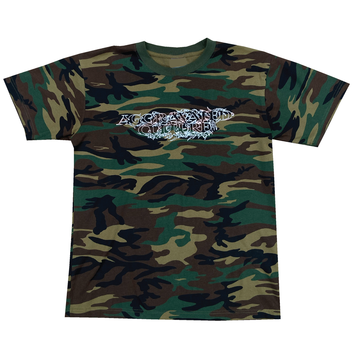 SPIKED TEE CAMO